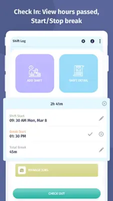 Shift Log android App screenshot 4